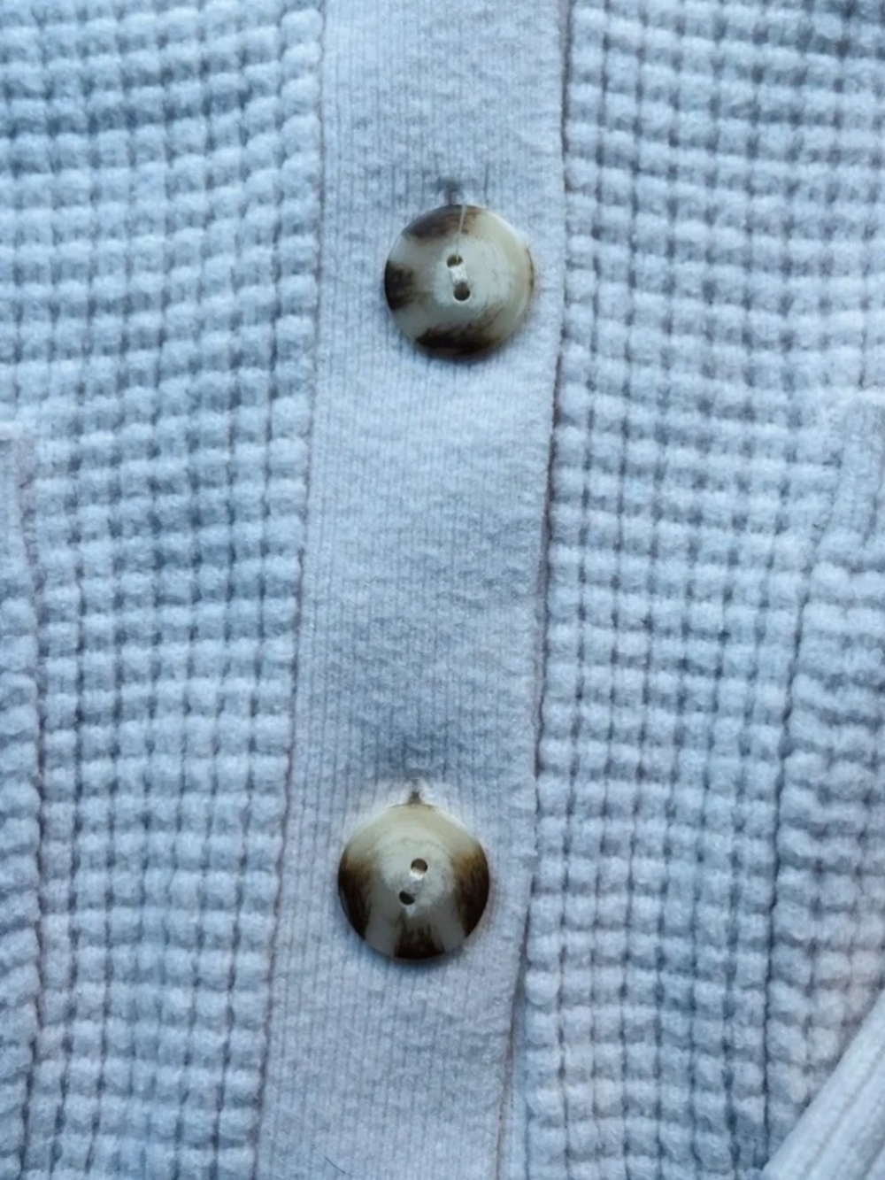 Abercrombie and Fitch Seed Stitch Cardigan size xs cream - Picture 4 of 6